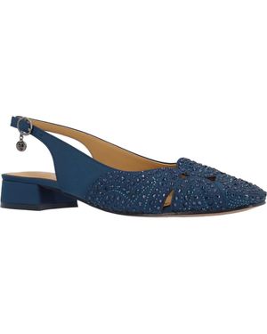 J. Reneé Nicolette Slingback Flat - Blue