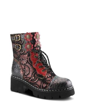 Spring Step L'Artiste Limitless Cap Toe Bootie - Multicolor