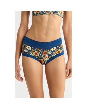Meundies Feelfree Hipster Briefs - Blue