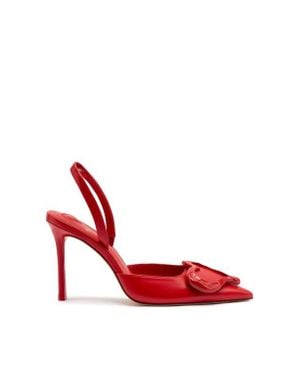Larroude Amore Pump - Red