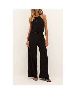 ViX Solid Joy Cover-Up Pants - Black
