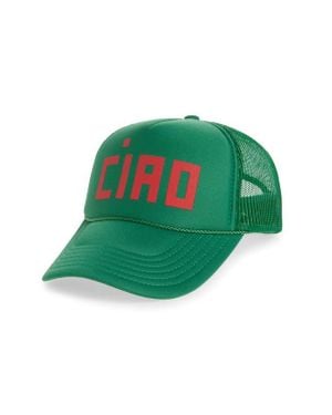 Clare V. Trucker Hat - Green