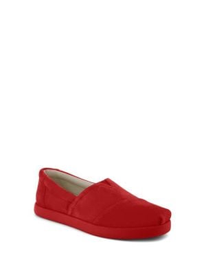 TOMS X Jamie Mizrahi Alp Fwd Water Repellent Suede Slip-On Sneaker - Red