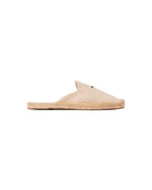 Soludos The Smoking Mule Embroidery Espadrille - White