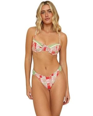 Dippin' Daisy's Eze Super Cheeky Bikini Bottom - Orange