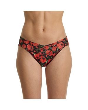 Hanky Panky Lace Vikini - Red