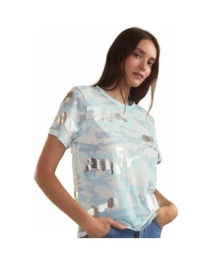 Cynthia Rowley Plain Sight Tee - Blue