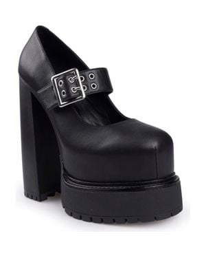 Zigi Nay Mary Jane Platform Pump - Black