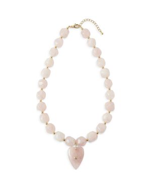 MacRae & Co Love Pendant Necklace - White