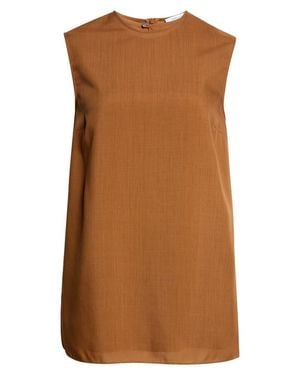 Ferragamo Sleeveless Top - Brown