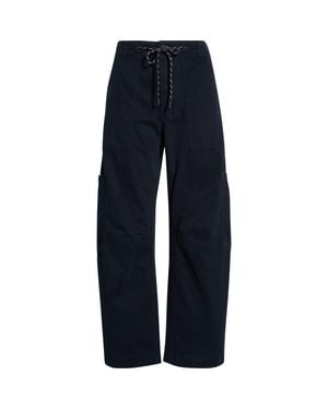 Pistola Sabrina High Waist Barrel Twill Utility Pants - Blue