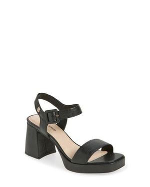 BOTTER Britnet Ankle Strap Platform Sandal - Black