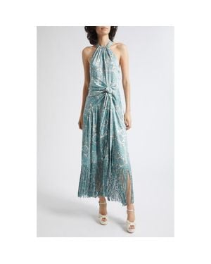 Cinq À Sept Hendrix Paisley Teresa Dress - Blue