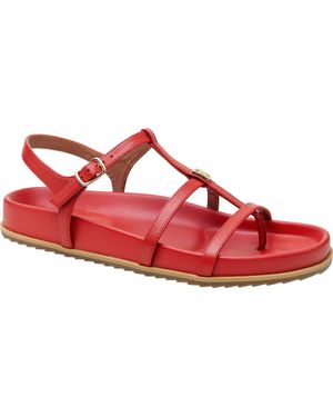 Linea Paolo Lilith Ankle Strap Sandal - Red