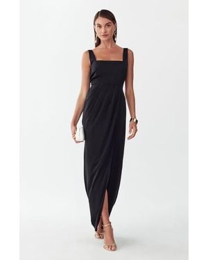 Willa Akron Maxi Dress - Black