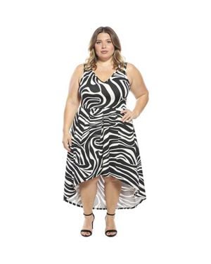 fit and flare dress silhouette definition Brooklyn Merino Wool Reversible Dress main image 0