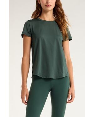 Zella Rally Mesh T-Shirt - Green