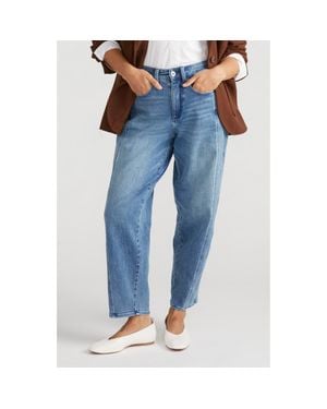 UNIVERSAL STANDARD New Engineered Straight Leg Jeans - Blue