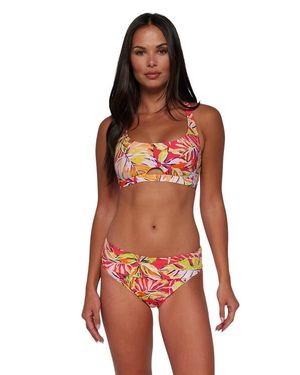 Sunsets Brandi Bralette Bikini Swimsuit Top - Red