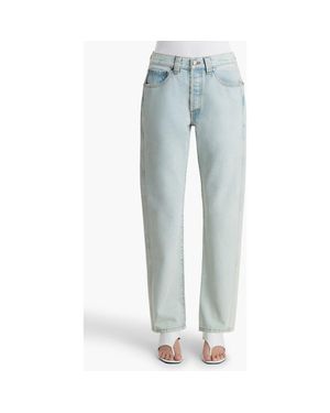 KHAITE Callum Tapered Leg Jeans - Gray