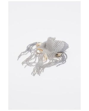 Bimba Y Lola Mother-Of-Pearl Tassel Bracelet - Metallic