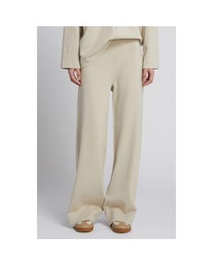 MM by Max Mara Rum Wide Leg Pants - Natural