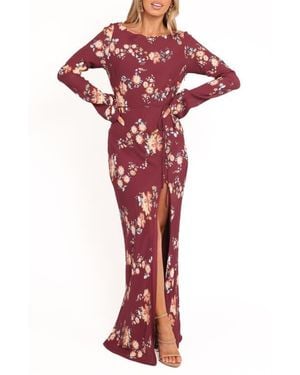 Petal & Pup Alima Maxi Dress - Red