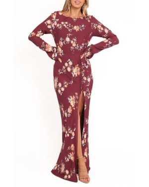 Petal & Pup Alima Maxi Dress - Red