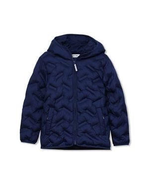 Lands' End Kids Water Resistant Seamless Quilt Insulated Jacket - Blue