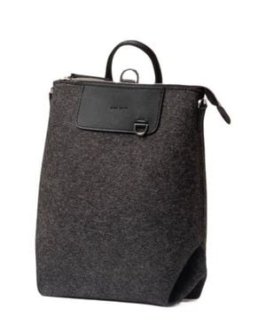 Graf & Lantz Bedford Merino Wool Midi Backpack - Gray