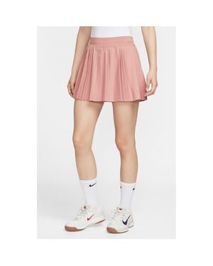 Nike Court Advantage Dri-Fit Pleated Tennis Skort - Pink
