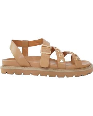 Belle & Bloom Morning Mood Chunky Stud Sandal - Natural