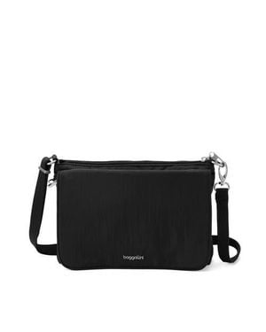 Baggallini Securtex Journey Anti-Theft Crossbody - Black