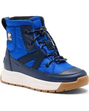 Sorel Kids' Whitney Iii Insulated Waterproof Snow Boot - Blue