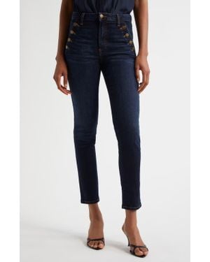Ramy Brook Helena Sailor Skinny Jeans - Blue
