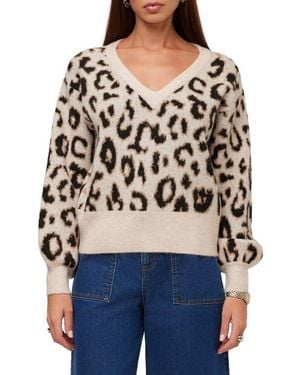 Fifteen Twenty Elodie Blouson Sleeve Sweater - Black