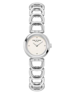 Rag & Bone Spire Bracelet Watch, 25Mm - White