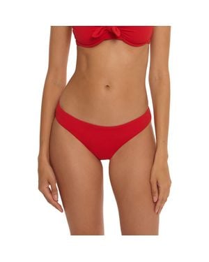Becca 'Twist & Turns' Bikini Bottoms - Red
