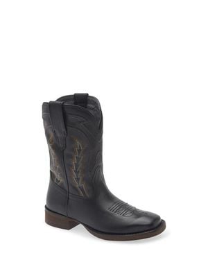 Tecovas Kids' The Doc Western Boot - Black