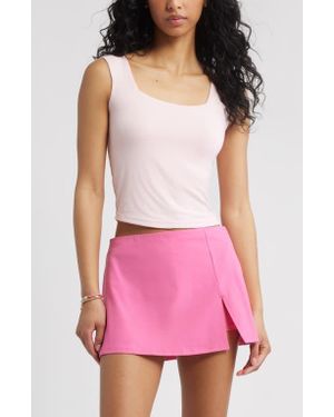 BP. Square Neck Tank - Pink