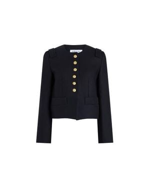Callas Milano Aubrey Cropped Jacket - Blue