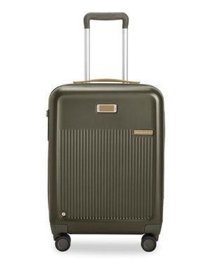 Briggs & Riley Sympatico Global 21-Inch Expandable Spinner Carry-On - Green