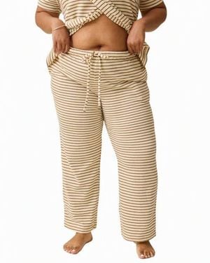 Kindred Bravely Luxe Terry Maternity & Postpartum Pant - Natural