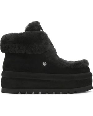 Naked Wolfe Bambi Suede/Shearling - Black