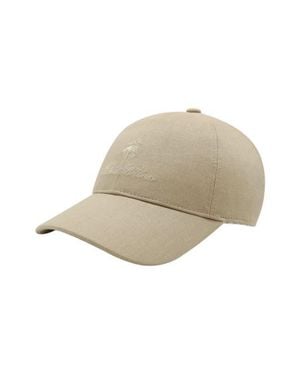 Brooks Brothers Linen Baseball Hat - Natural