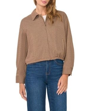 Vince Camuto Microcheck Jacket - Blue