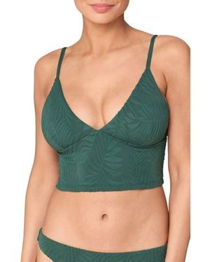 Andie The Lanikai Tankini Top - Green
