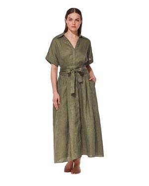 Gottex Hokkaido Shirt Dress Cover-Up - Green