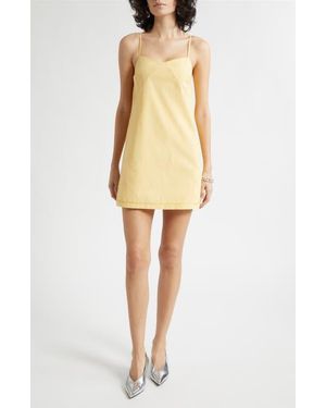 Posse Lindie Cotton Mini Sundress - Yellow