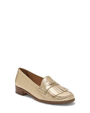 Vince Camuto Cosette Fringe Loafer - Natural